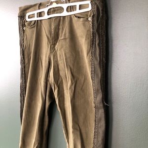 Frame olive skinny jeans